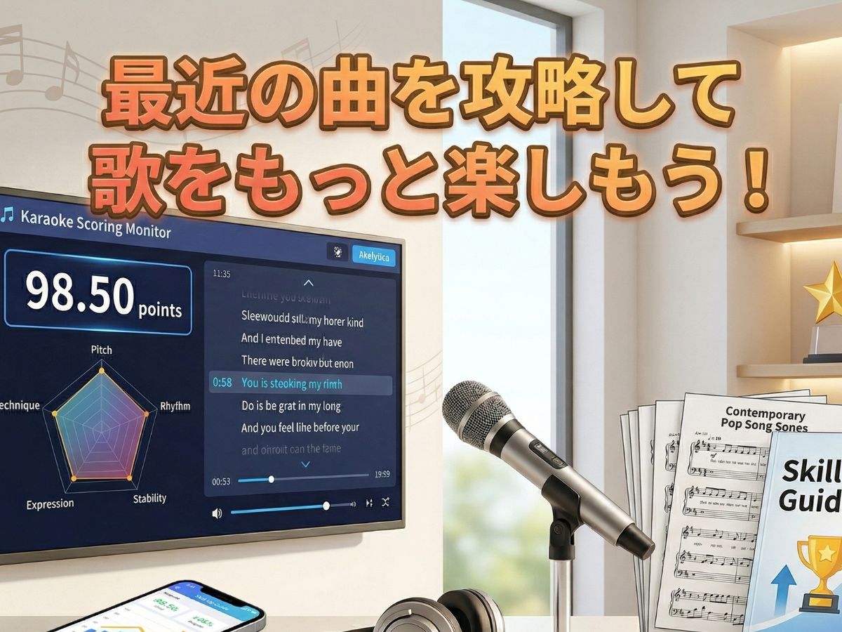 最近の曲を攻略して歌をもっと楽しもう！〜プロが教える上達のヒント〜ナユタス平塚校
