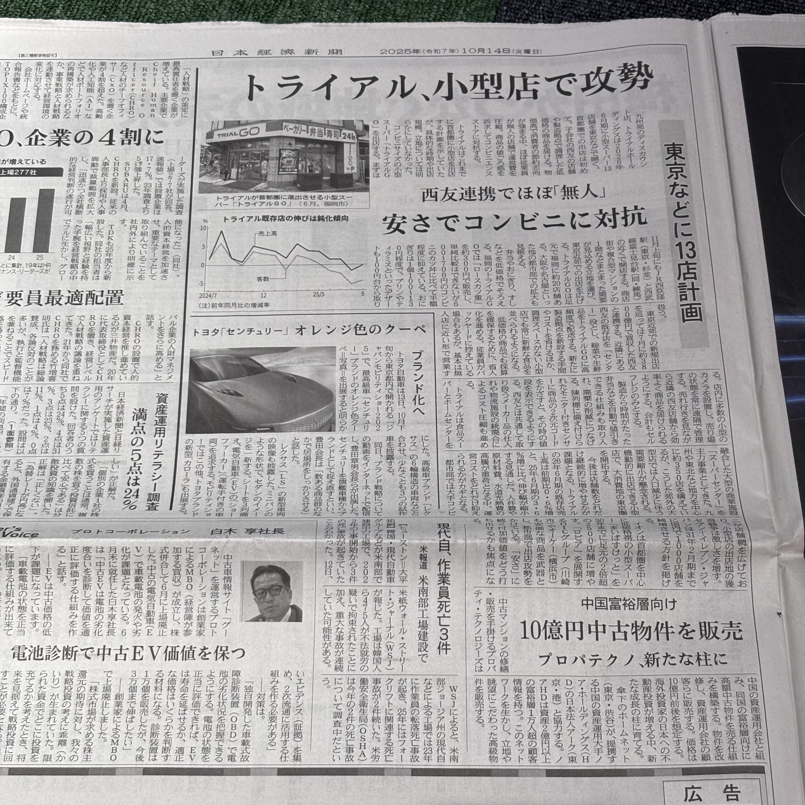 トライアル、無人小型店で攻勢（埼玉ボイトレならナユタス川口校）