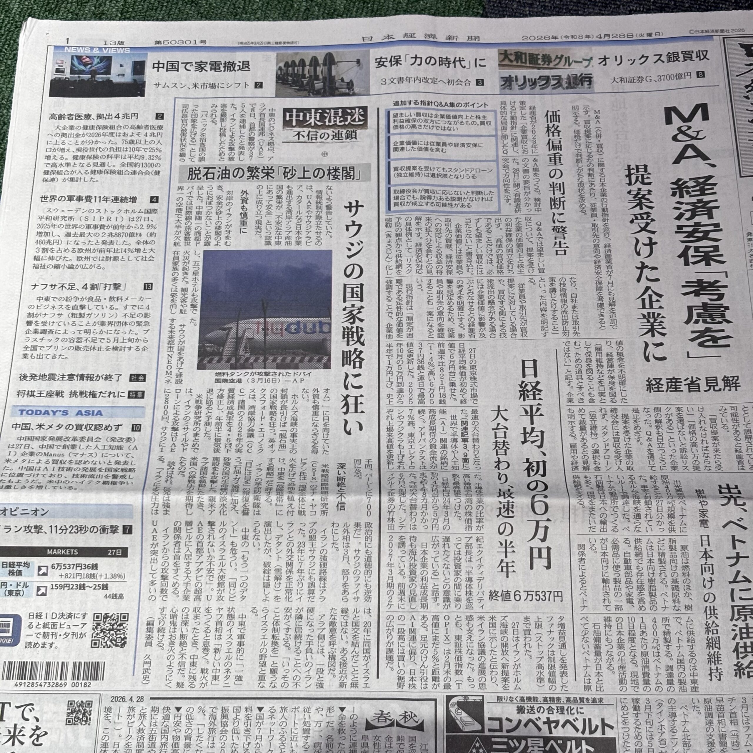 中東混迷 サウジの国家戦略に狂い【埼玉のボイストレーニングスクール・ナユタス川口校】