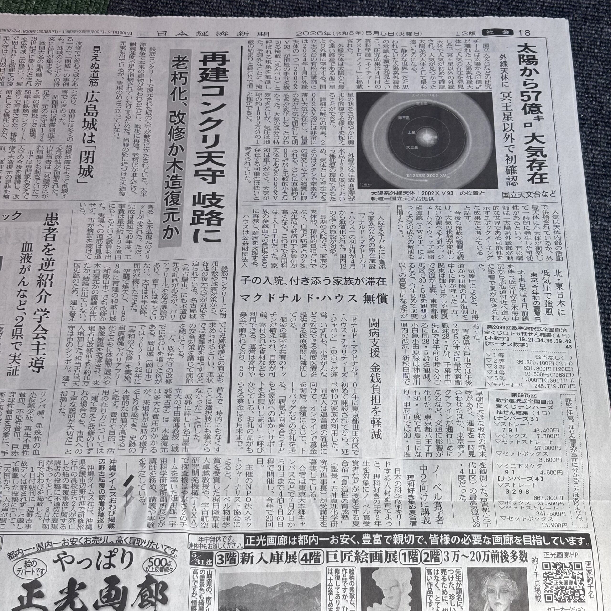 太陽から57億キロ大気存在【埼玉ボイトレスクール・ナユタス川口校】