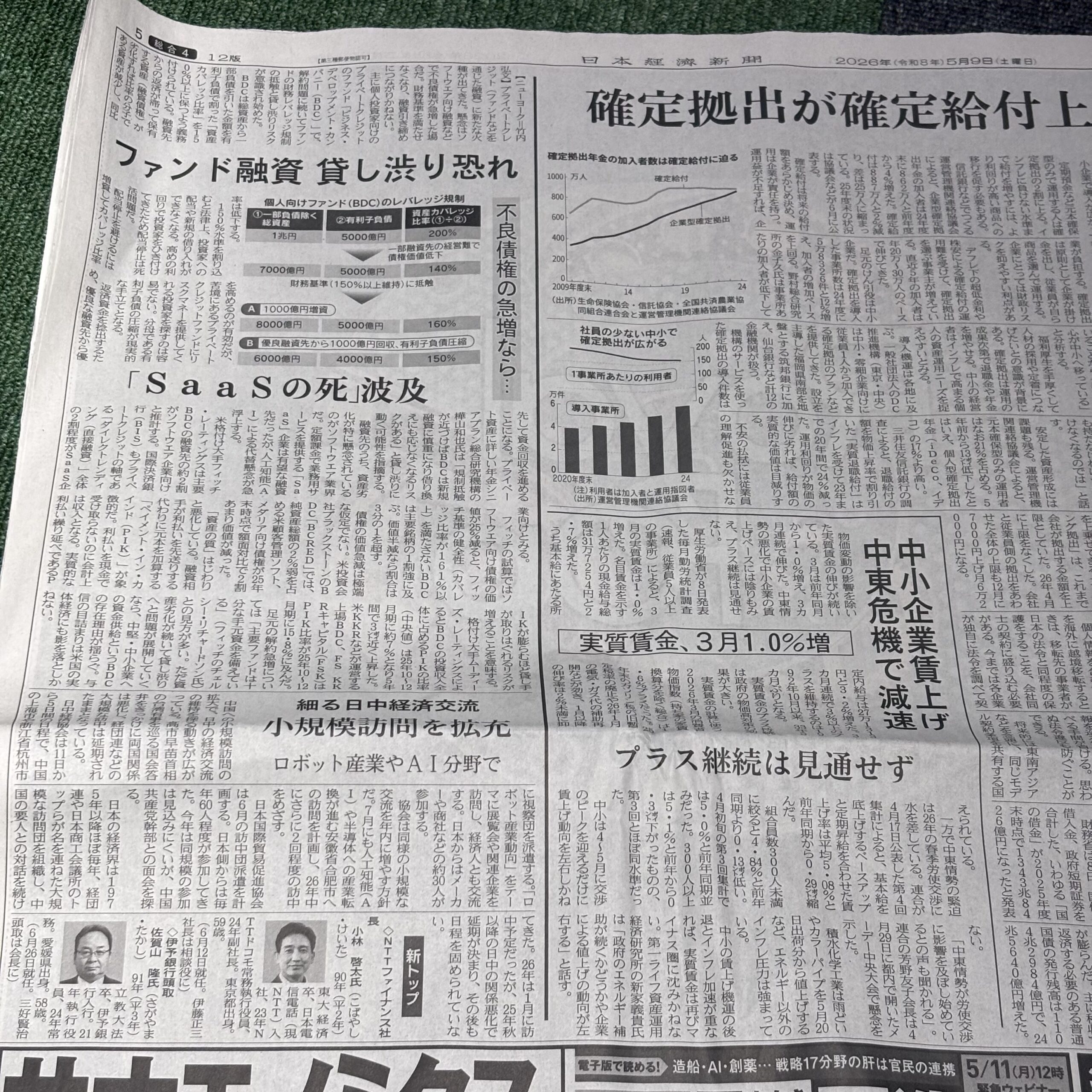 ファンド融資 貸し渋り恐れ（埼玉ボイトレならナユタス川口校）