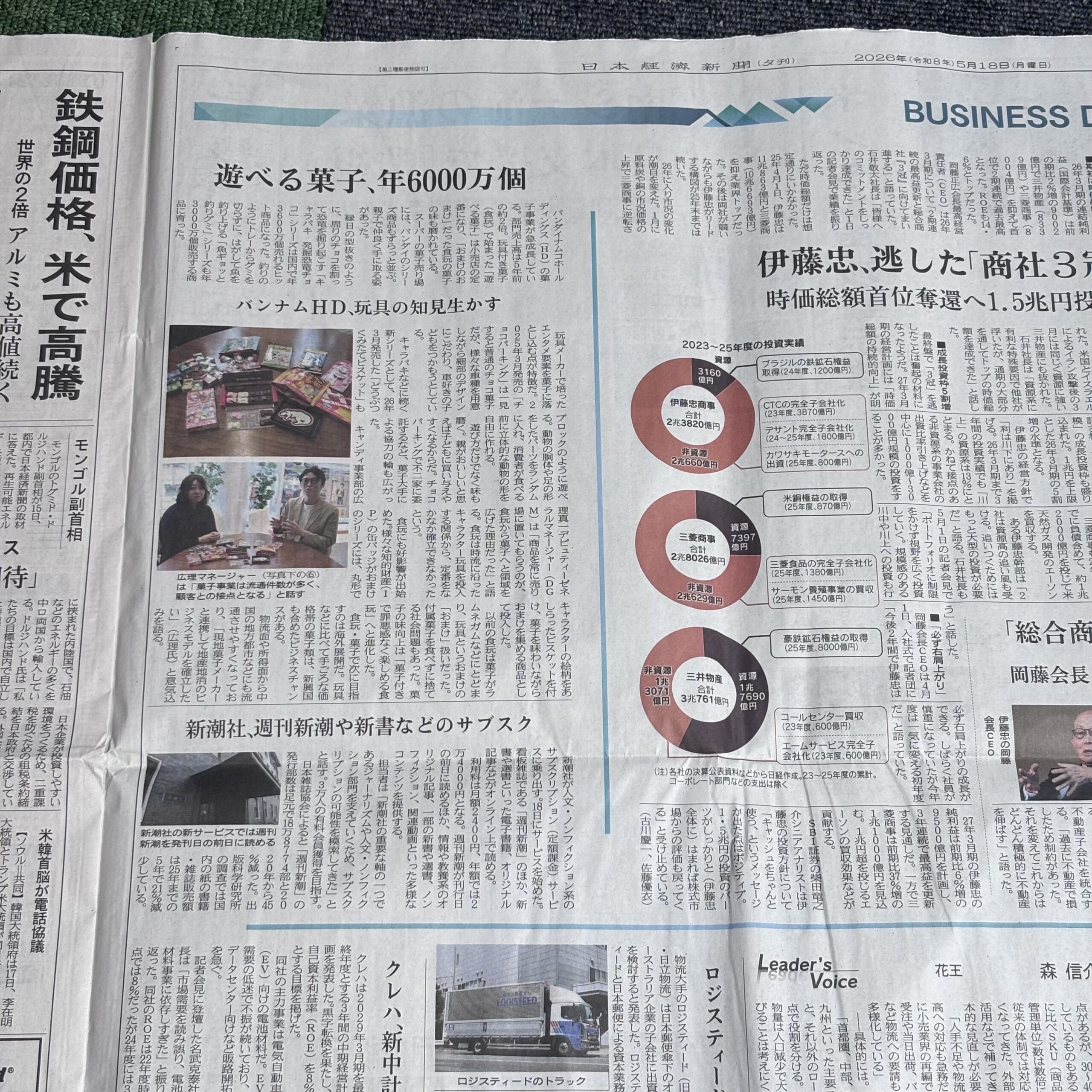 遊べる菓子、年6000万個【埼玉ボイトレスクール・ナユタス川口校】