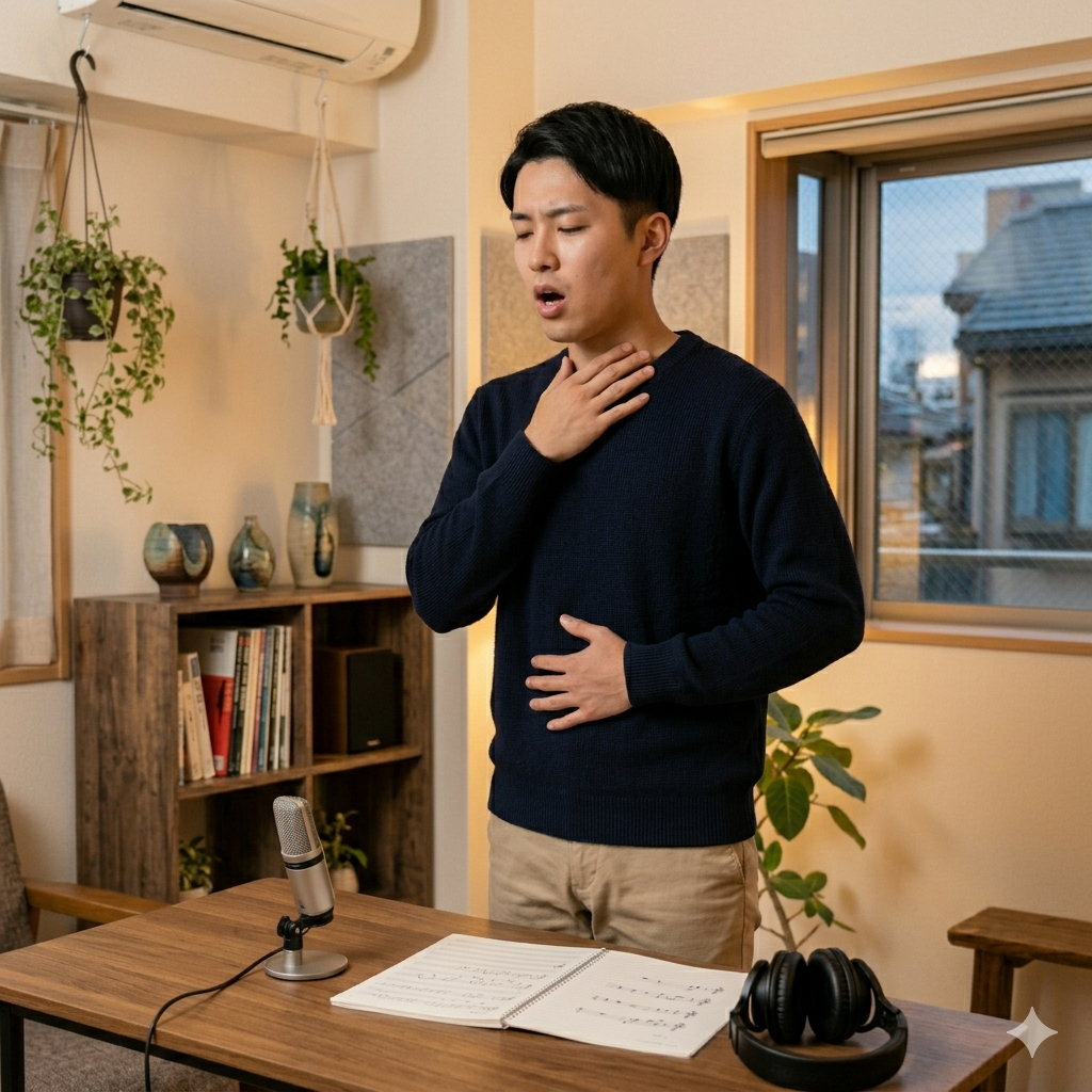 自宅でできるボイトレ練習と上達のコツとは？🏠
