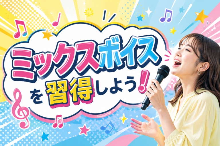 [ナユタス経堂校]ミックスボイスを習得しよう！