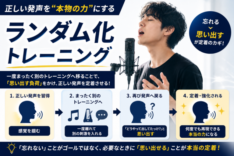 正しい発声を定着させる「ランダム化トレーニング」の考え方 - NAYUTAS水戸校(助川)