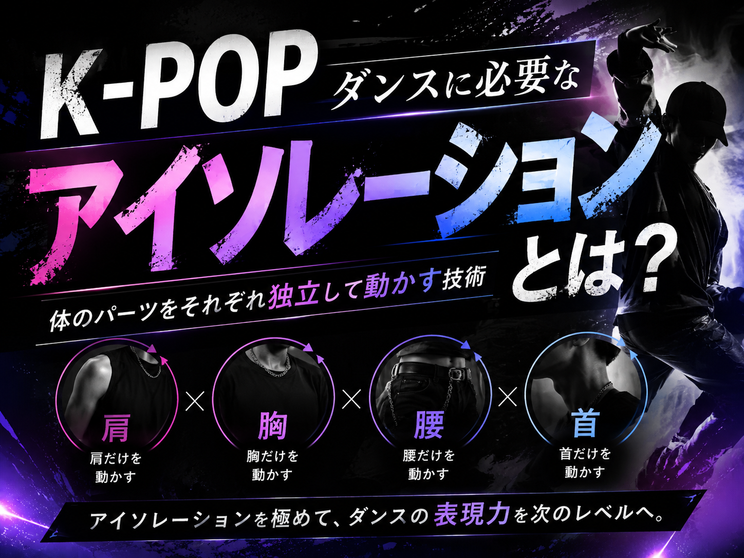 K-POPダンスに必要なアイソレーションとは？｜NAYUTAS上野校