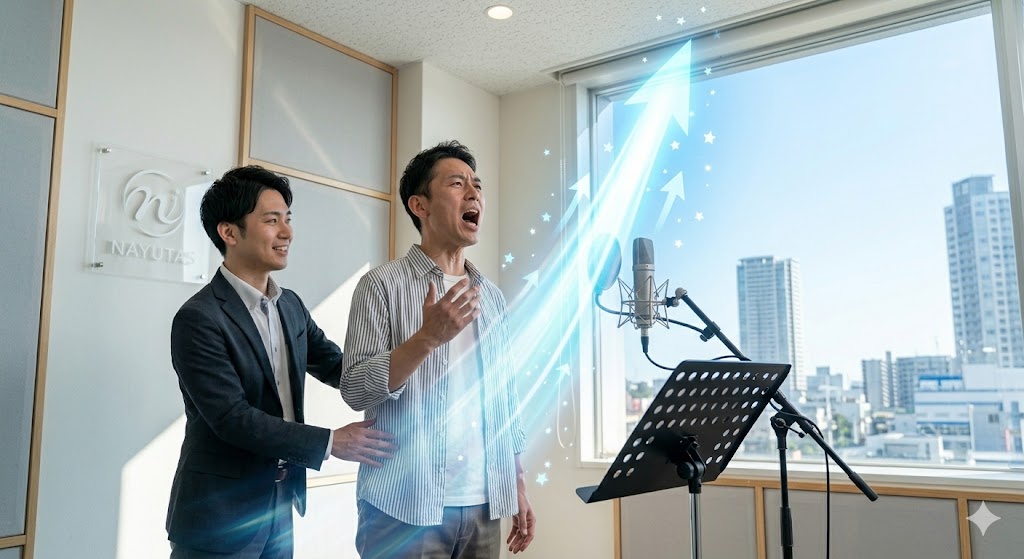 「あともう少し」の高音