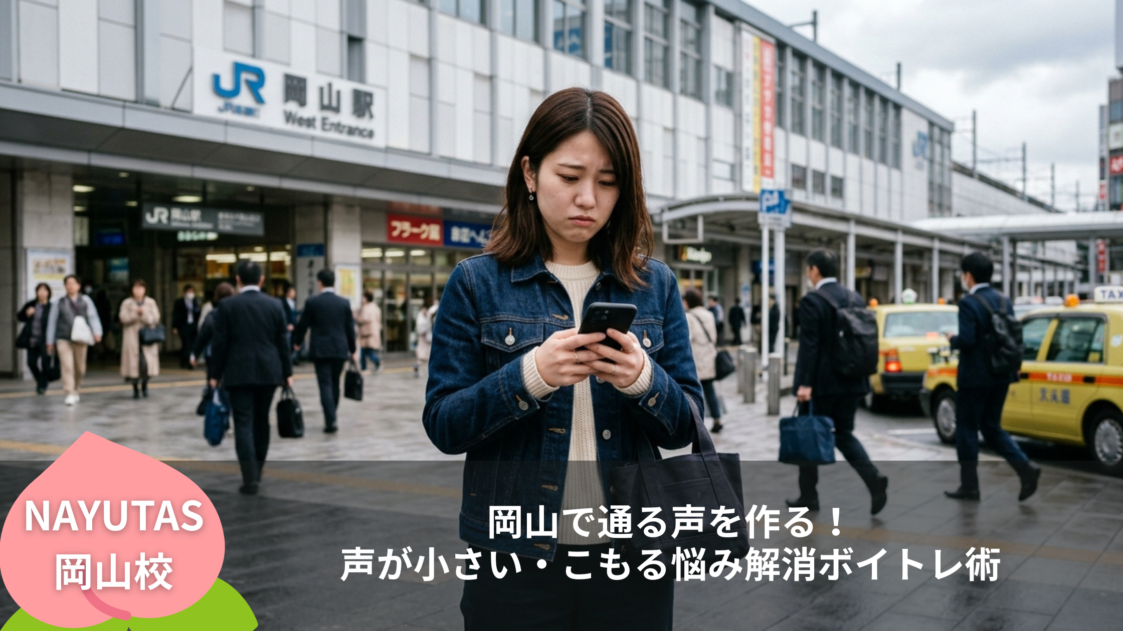 岡山で通る声を作る！声が小さい・こもる悩み解消ボイトレ術
