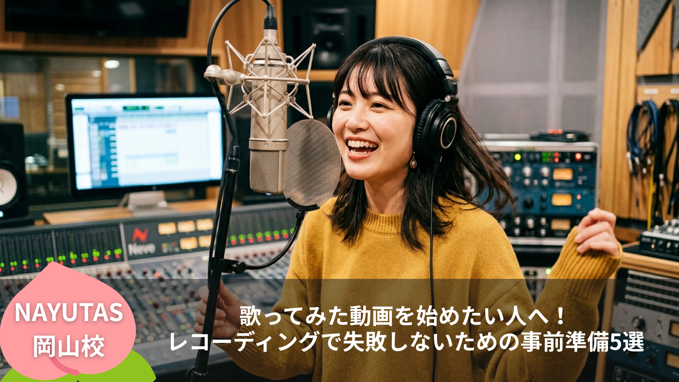 歌ってみた動画を始めたい人へ！レコーディングで失敗しないための事前準備5選