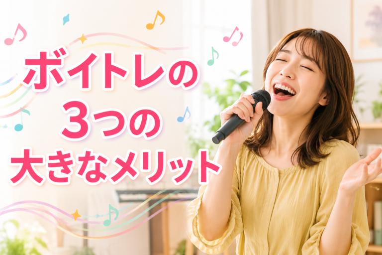 [NAYUTAS江坂]ボイトレの3つの大きなメリット