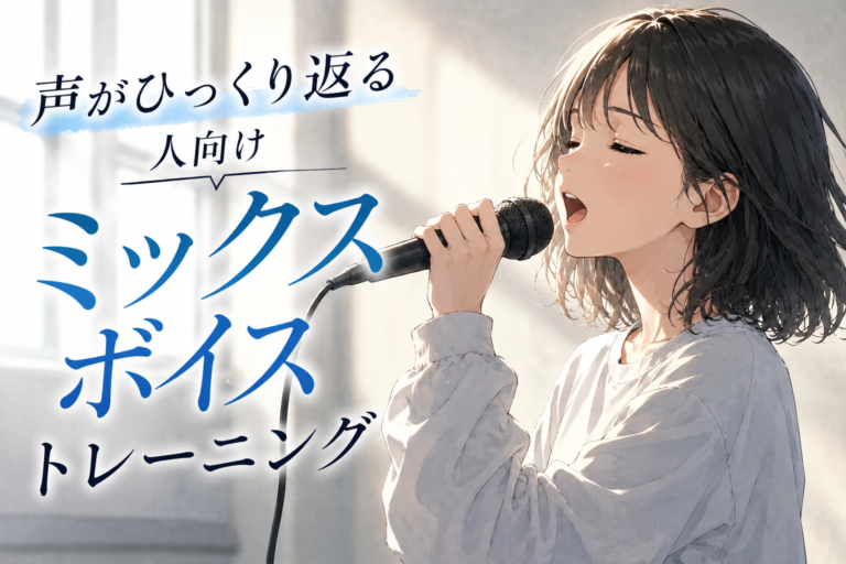 [ナユタス渋谷校]ミックスボイス┊︎声がひっくり返る人向けトレーニング