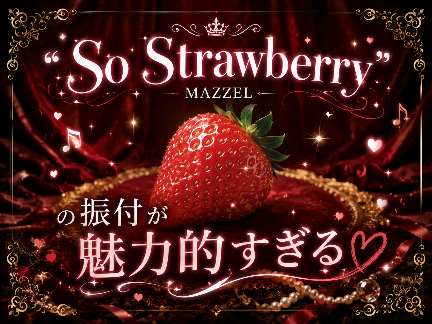 「So Strawberry」- MAZZELの振付が魅力的すぎる！注目ポイントを徹底解説🍓｜NAYUTAS大和校