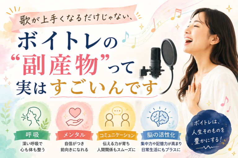 歌が上手くなるだけじゃない、ボイトレの“副産物”って実はすごいんです【名古屋のボイストレーニングスクール・ナユタス名古屋栄校】