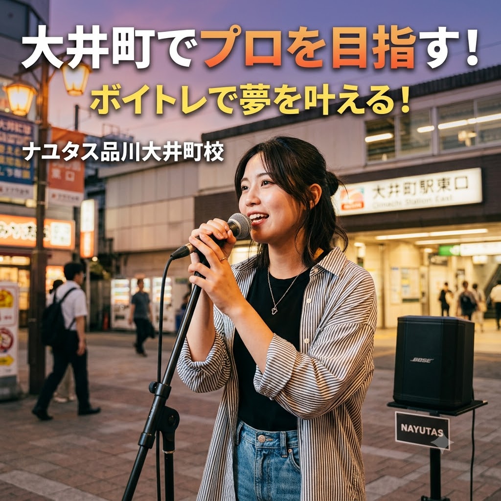 【大井町ボイトレ】プロ志向の生徒が増えている理由｜夢を叶えるために今できること