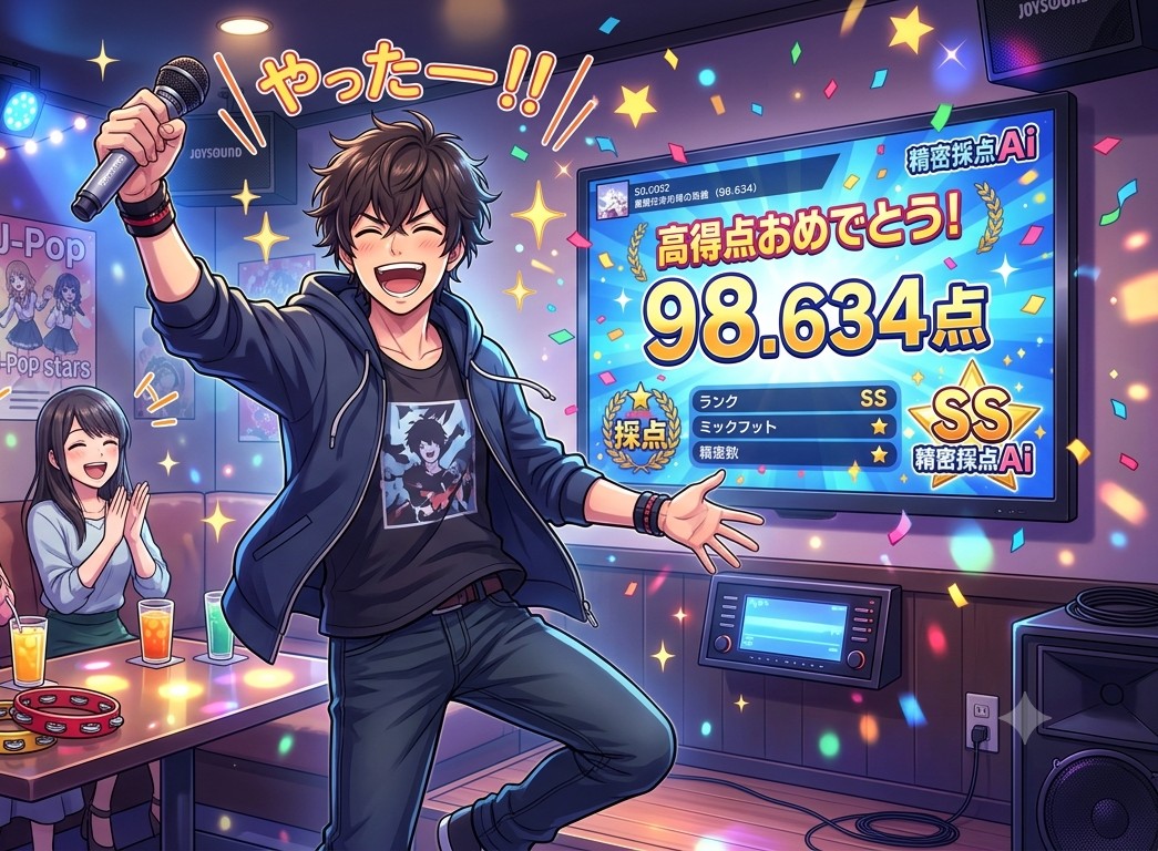 カラオケで高得点を取るコツ5選！ボイトレで90点以上を目指そう🎤