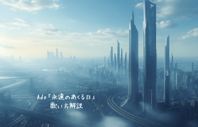【Ado】「永遠のあくる日」を上手に歌うコツを解説！