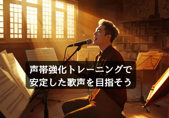 声帯強化トレーニングで安定した歌声を目指そう