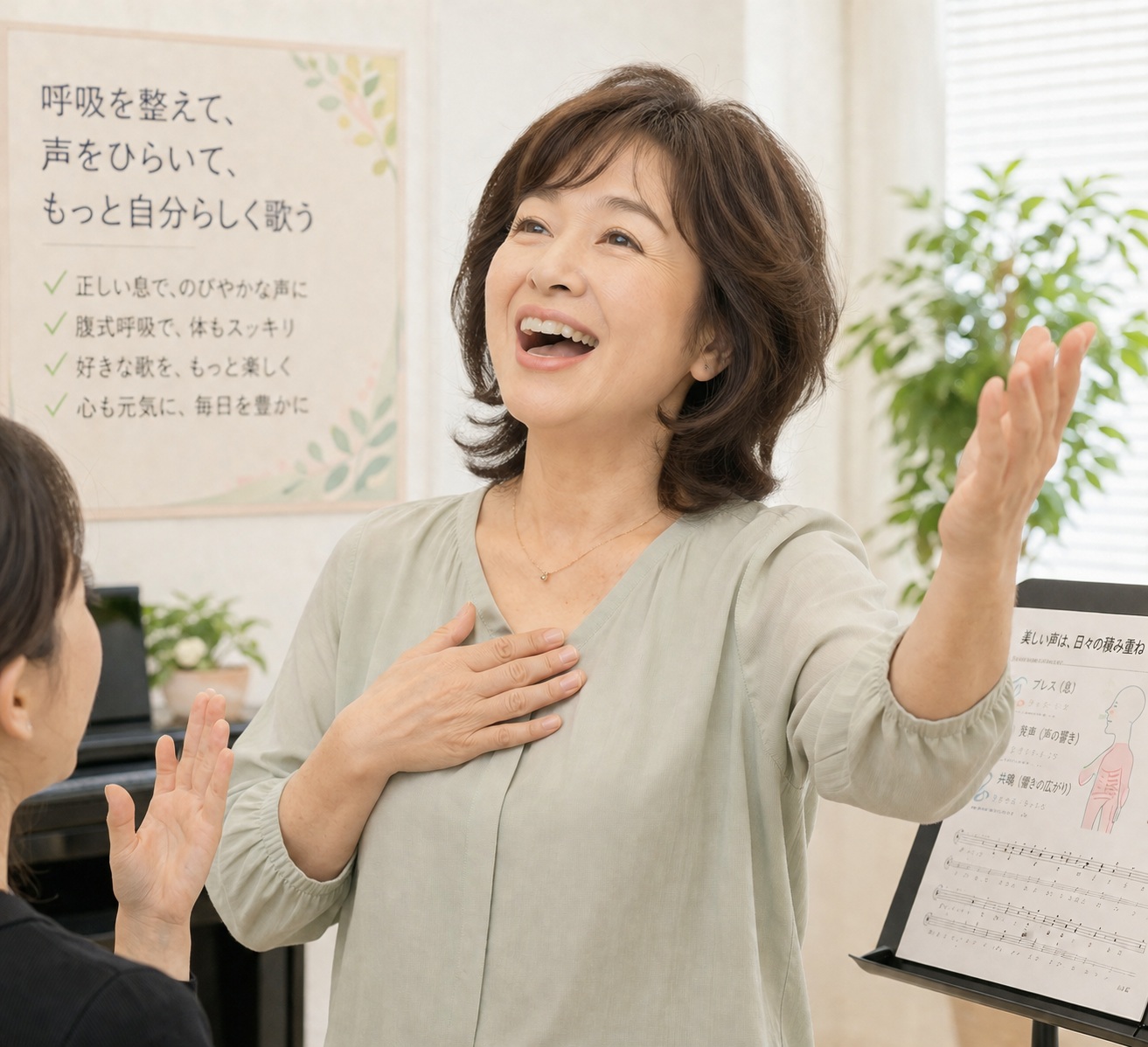 🎤【センター北】50代から始めるボイトレ｜楽しく歌って毎日をもっといきいき！自分らしく輝く第二の人生の始まり✨