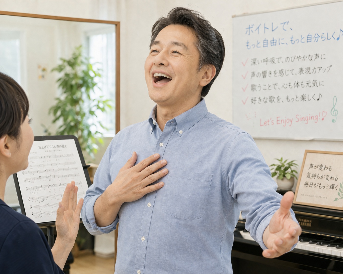 🎤趣味も健康習慣も！50代から始めるボイトレの魅力とは？一石二鳥の新習慣で毎日をもっと豊かに🌟