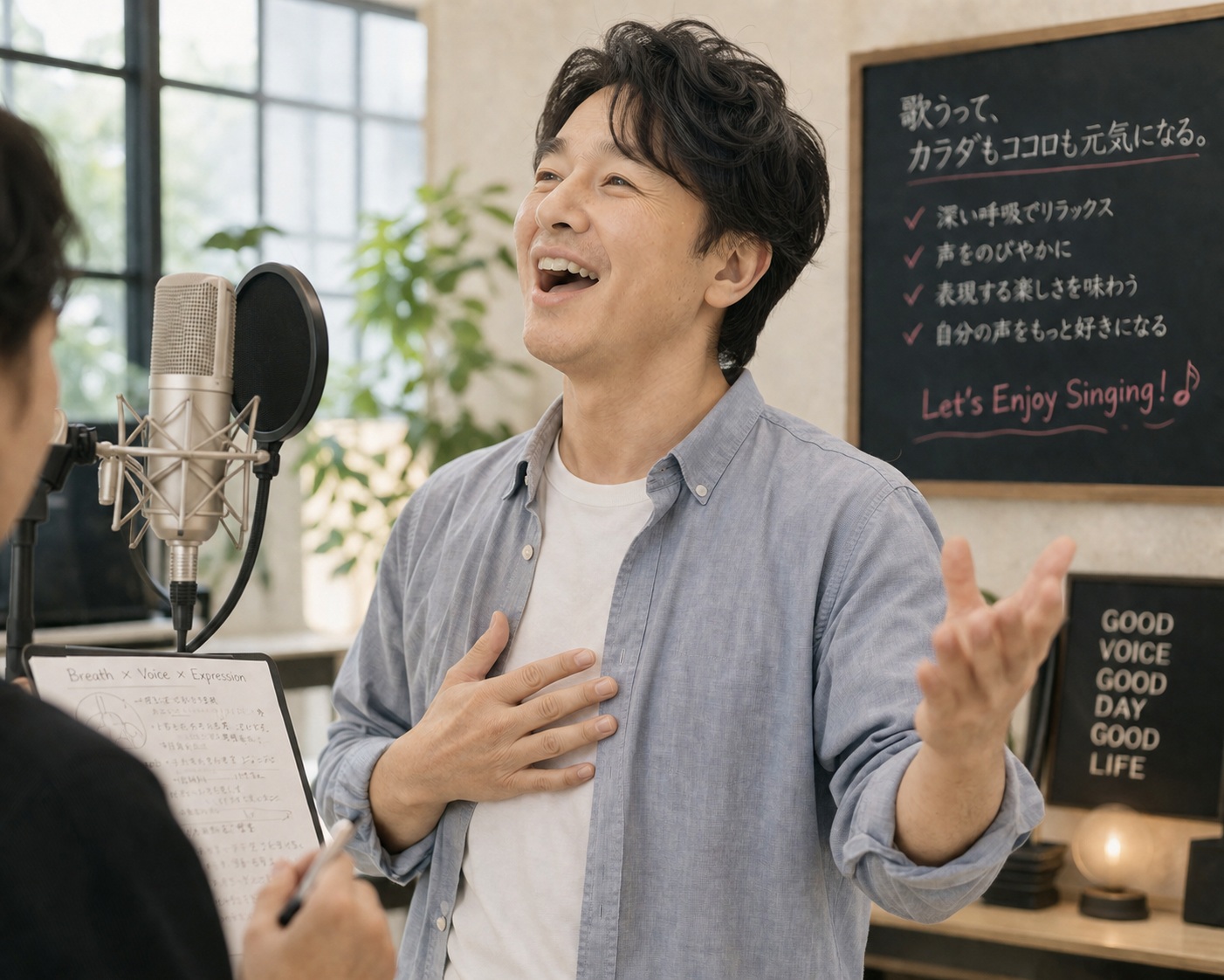 🎤東戸塚で人気！40代から始める初心者向けボイトレ｜「歌が苦手」を卒業して、新しい自分に出会う🌟