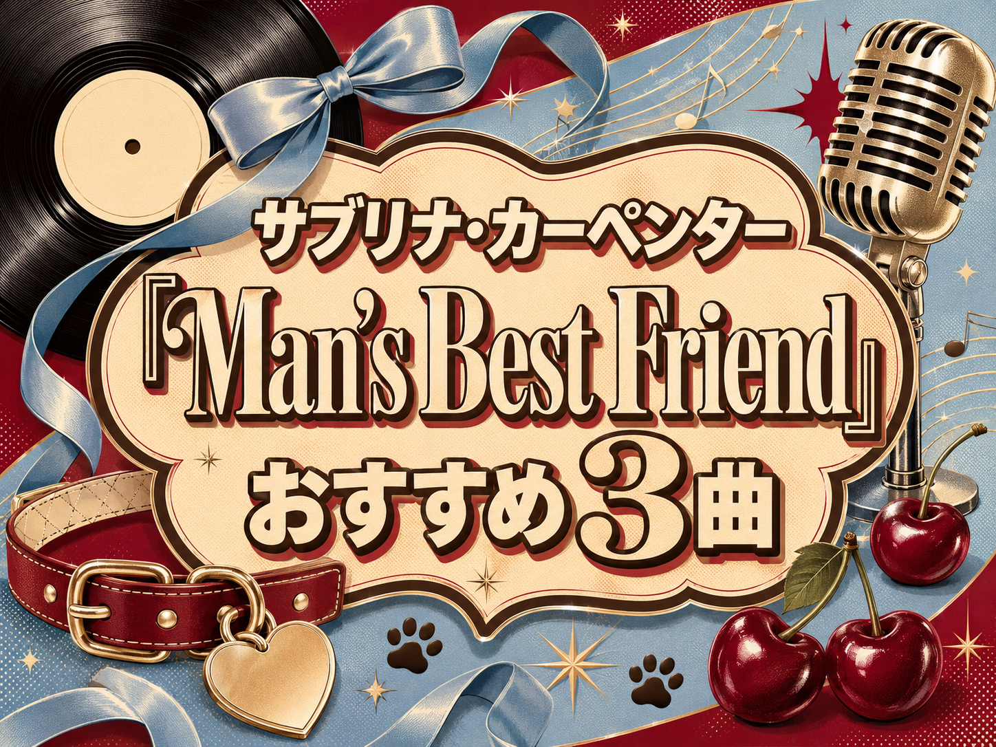 サブリナ・カーペンター『Man’s Best Friend』おすすめ3曲｜歌い方も紹介