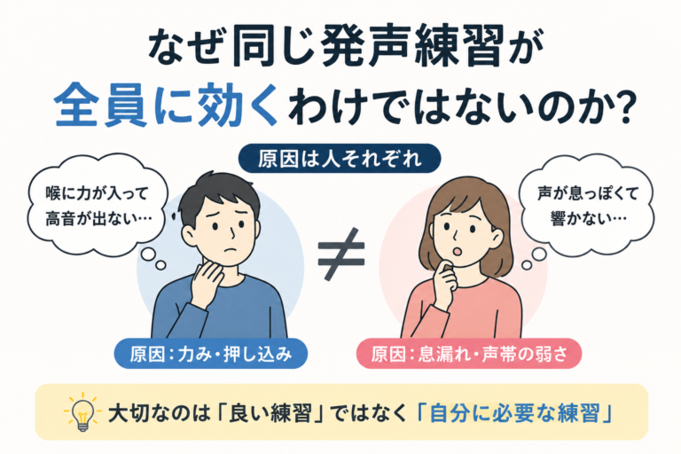 「みんなこの練習やればＯＫ！」がボイトレに存在しない理由 - NAYUTAS水戸校(助川)