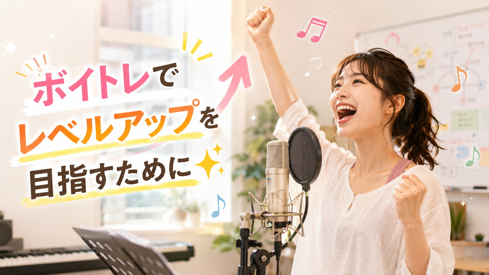 [ナユタス調布校]ボイトレでレベルアップを目指すために✨