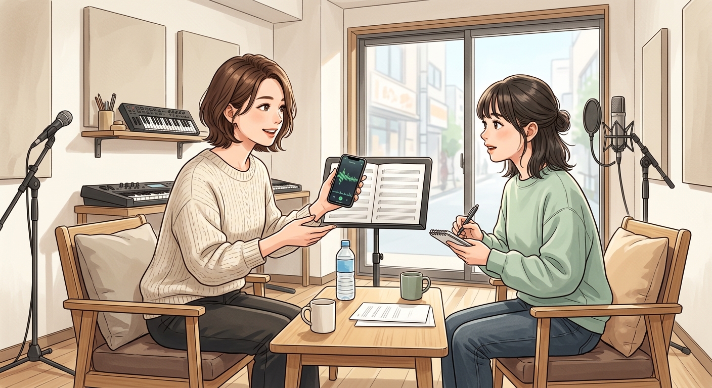 「ピッチ」と「キー」は何が違う？カラオケで役立つボイトレ知識