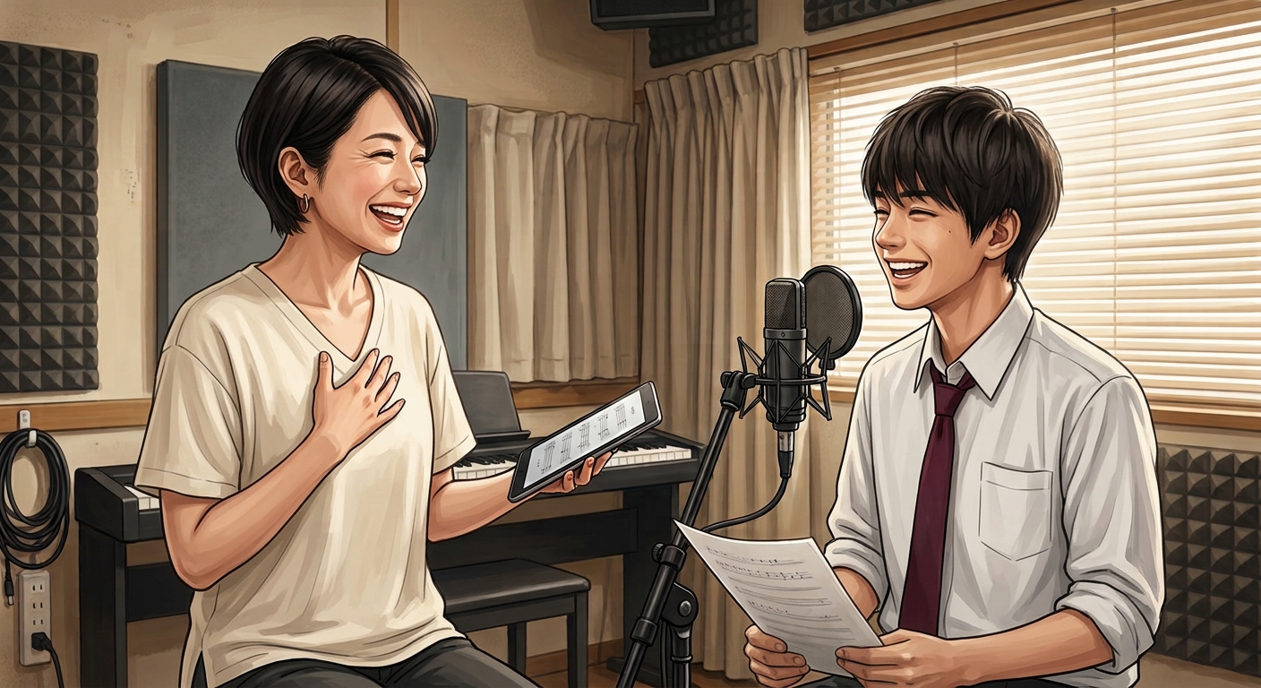 1曲歌うと喉がガラガラ…？喉を痛めない発声の基本