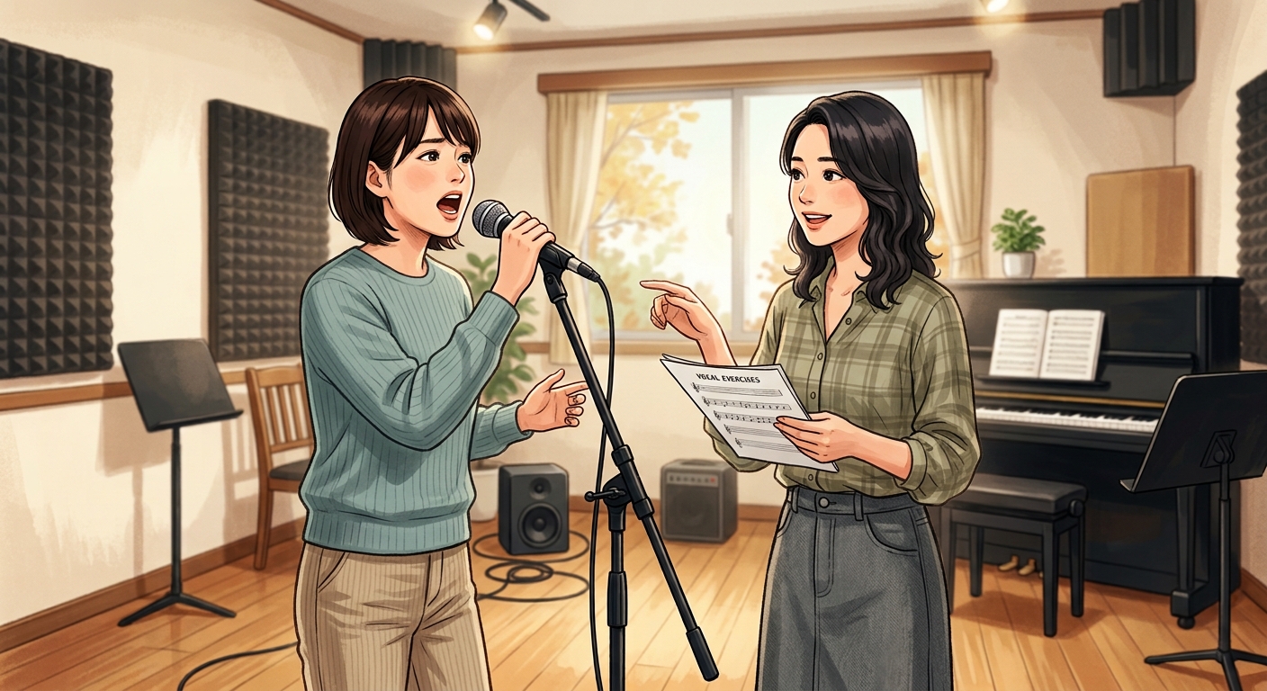 歌うと音が高くなる・低くなる？「ピッチのズレ」を直すかんたん練習法