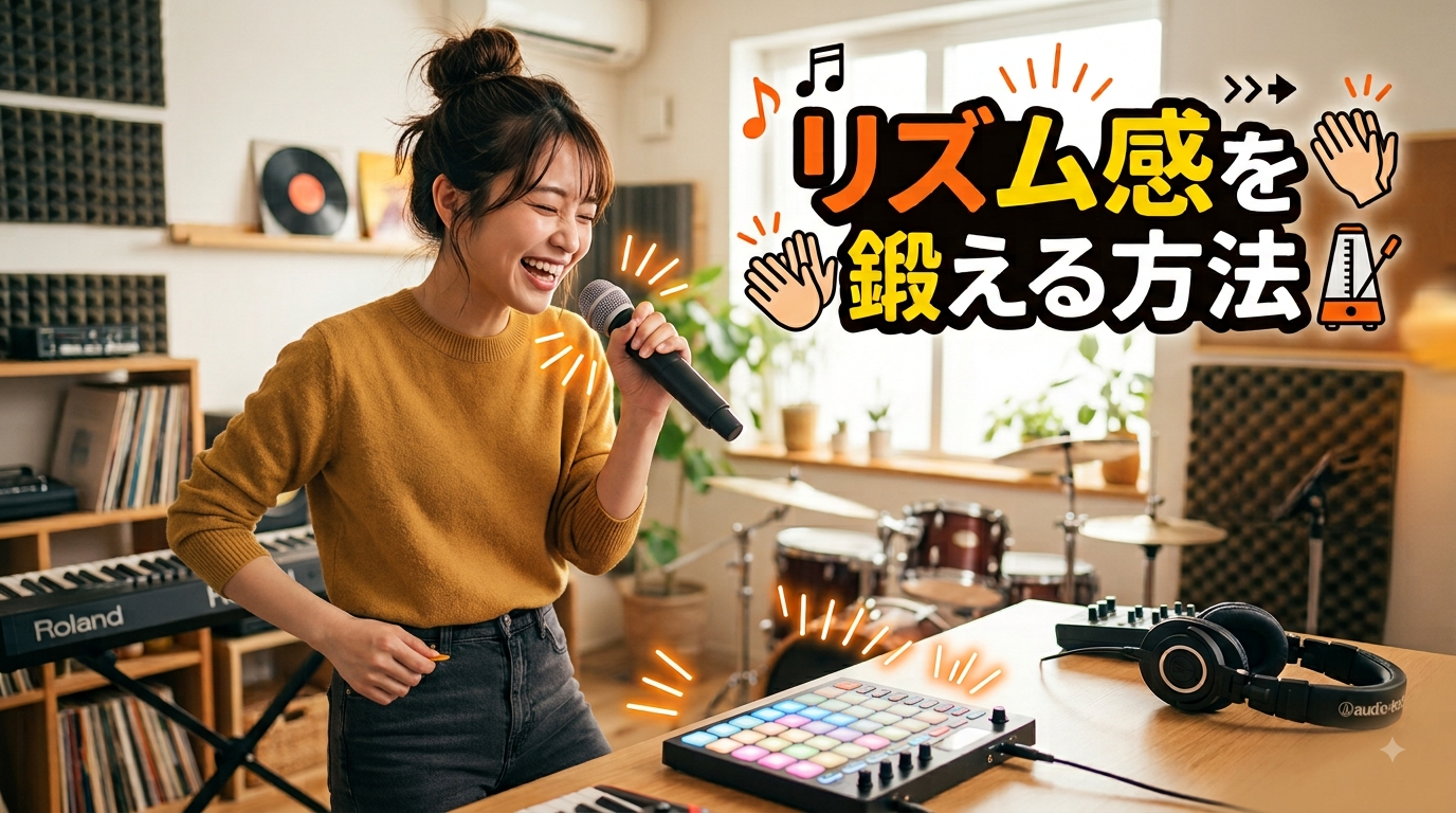 リズム感を鍛える方法🎵