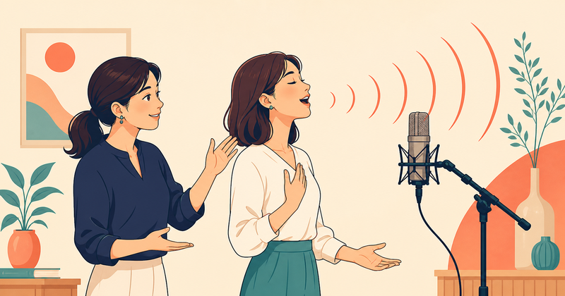 声量がない原因は息の弱さだけ？無理に叫ばず声を通す練習