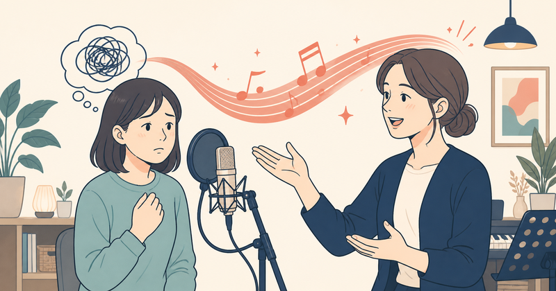 初めてのボイトレは恥ずかしい？よくある不安と安心して受けるコツ