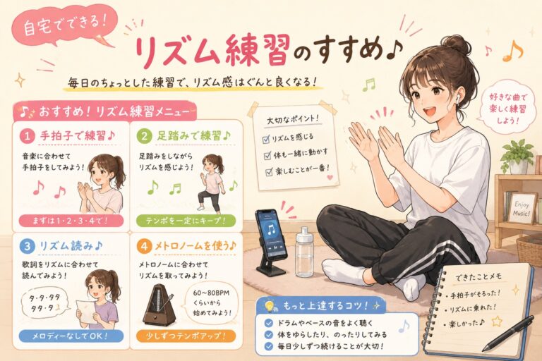 『リズム感は鍛えられる？』