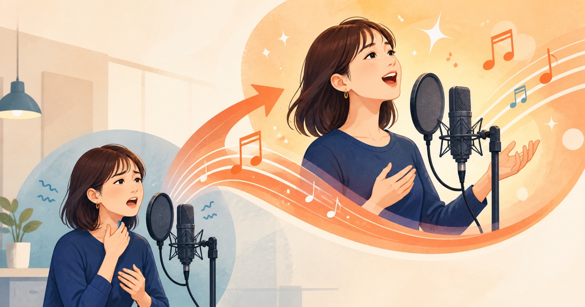 高音が出ないのはなぜ？喉を痛めずに歌うための原因チェックと練習法
