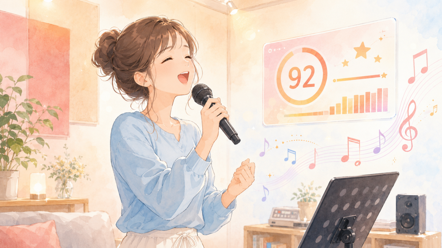 カラオケ採点で点数が伸びない…その原因とは？今日からできる声のチェック＆練習法☆NAYUTAS（ナユタス）香川高松校 ボイストレーニング
