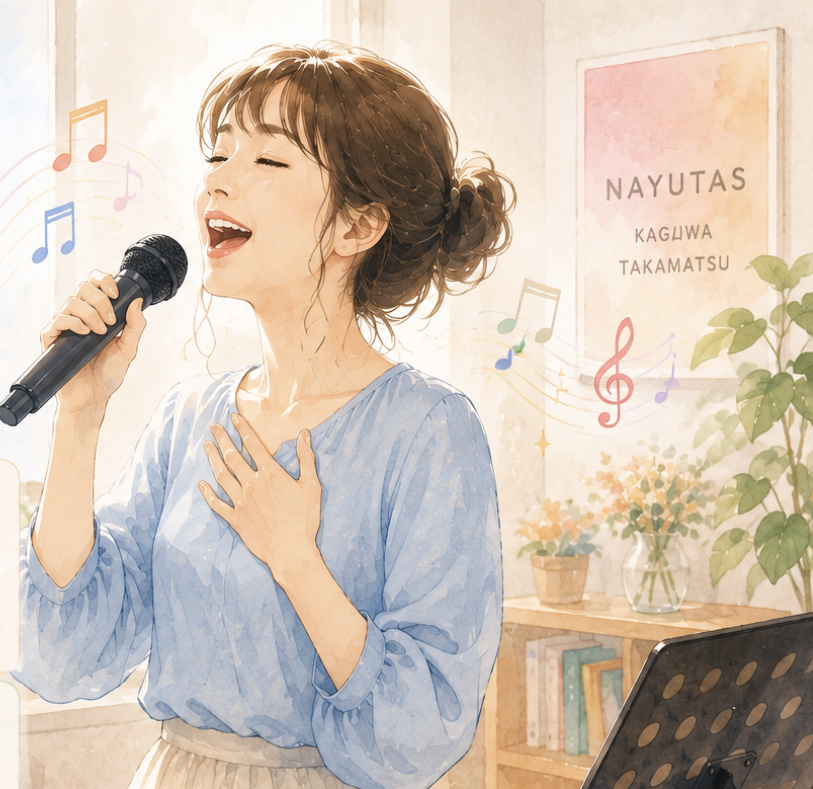 ボイトレで声はここまで変わる！効果を徹底解説☆NAYUTAS（ナユタス）香川高松校 ボイストレーニング