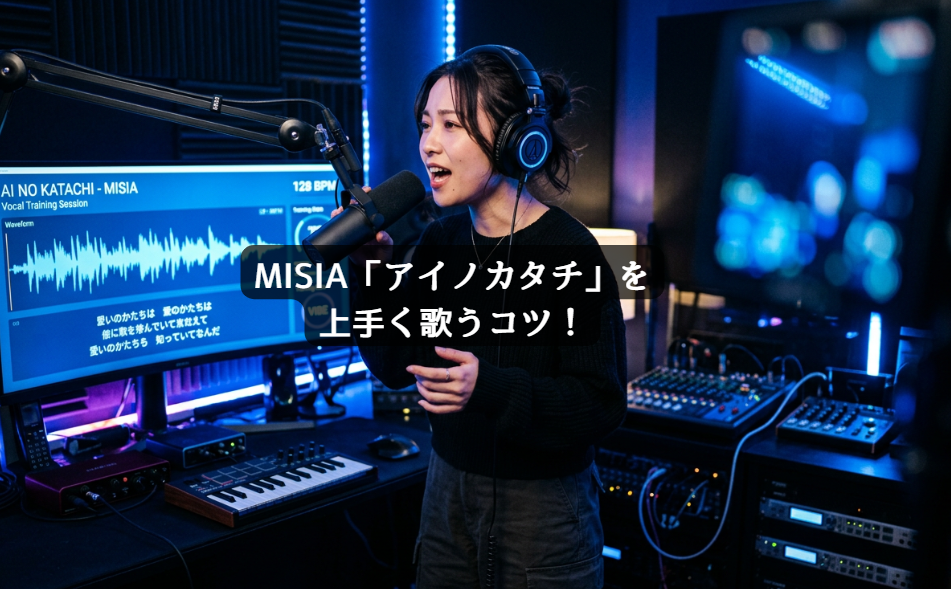MISIA「アイノカタチ」を上手く歌うコツ！