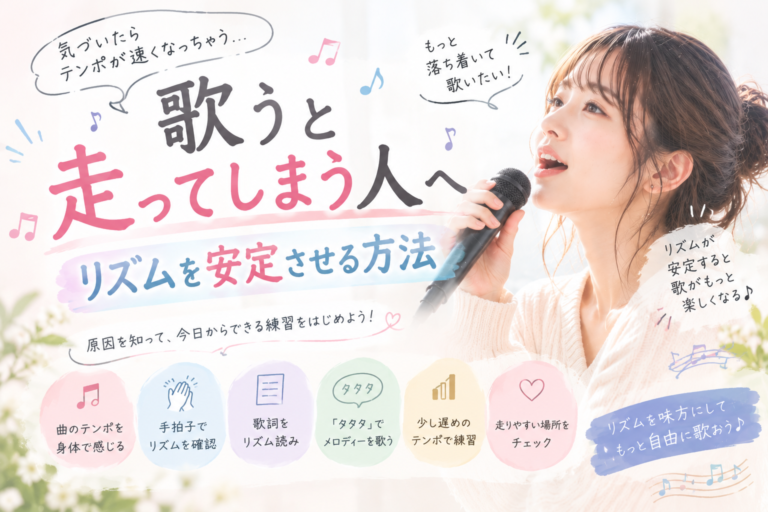 歌うと走ってしまう人へ🎧NAYUTAS渋谷校🎧