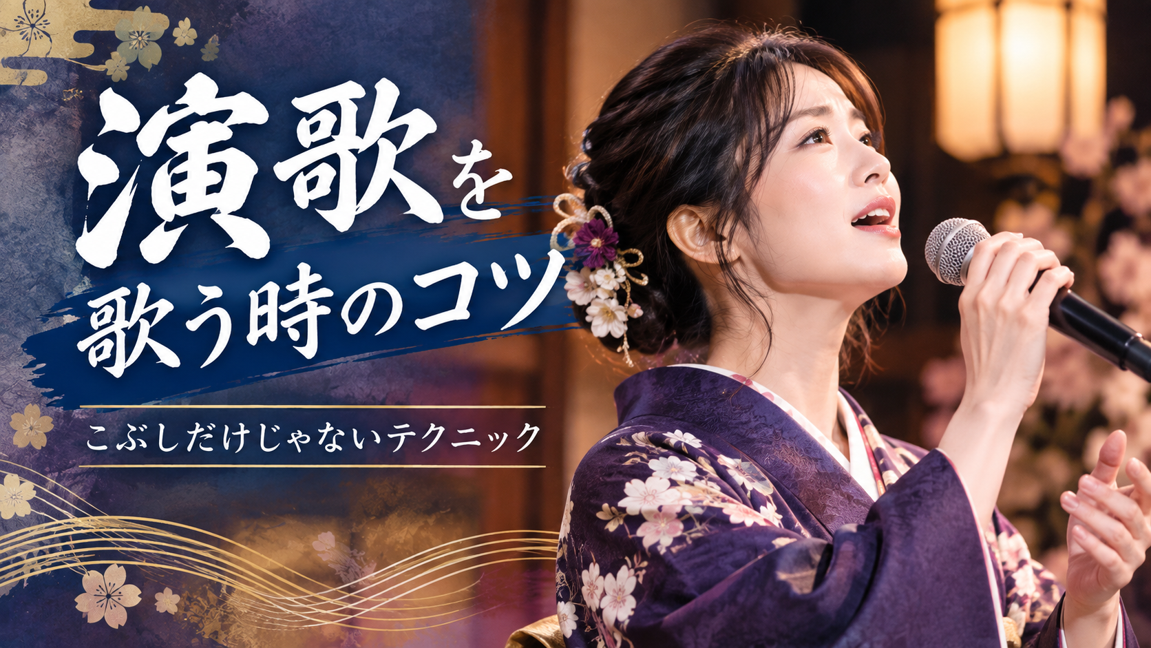 [ナユタス調布校]🎤演歌を歌う時のコツ