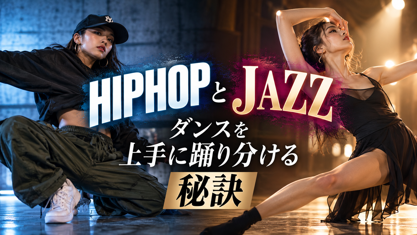 HIPHOPダンスとJAZZダンスを上手に踊り分ける秘訣
