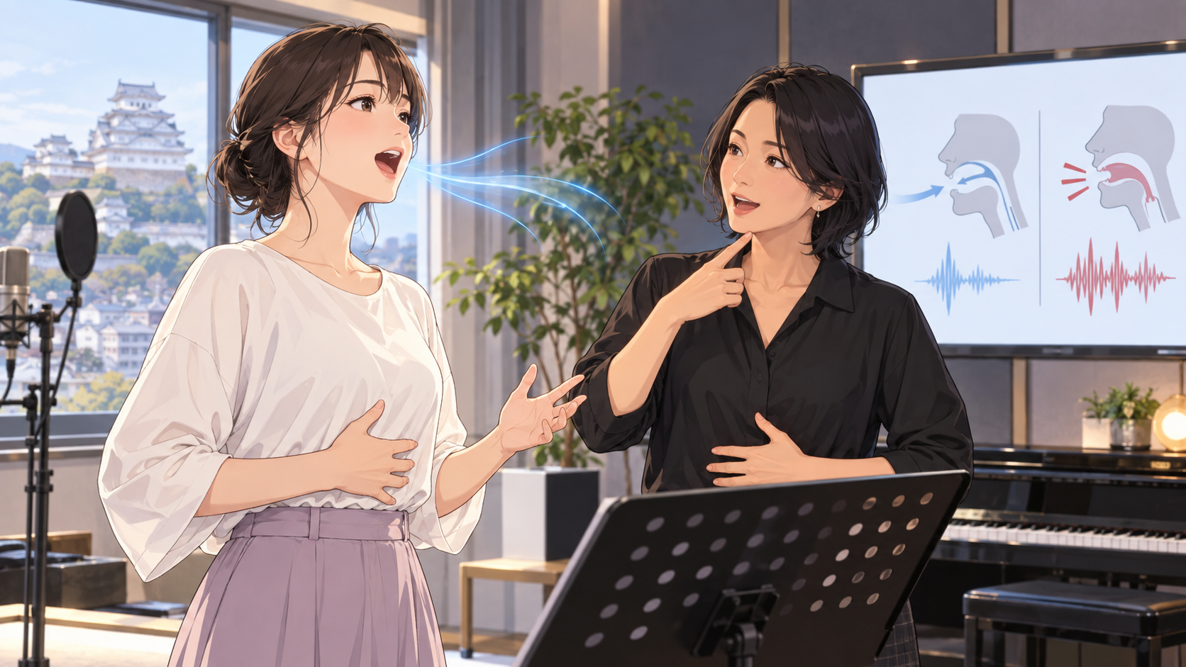 姫路校 声のニュアンスを練習するボイトレレッスン