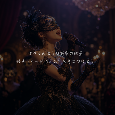 オペラのような高音の秘密！頭声（ヘッドボイス）を身につけよう🎭️
