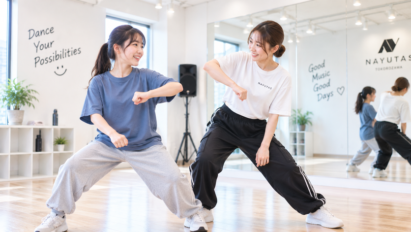 ダンスって何を着ていけばいい？初心者が最初に揃えるウェア・シューズと持ち物リスト【ボイトレ・ダンス教室】ナユタス所沢校