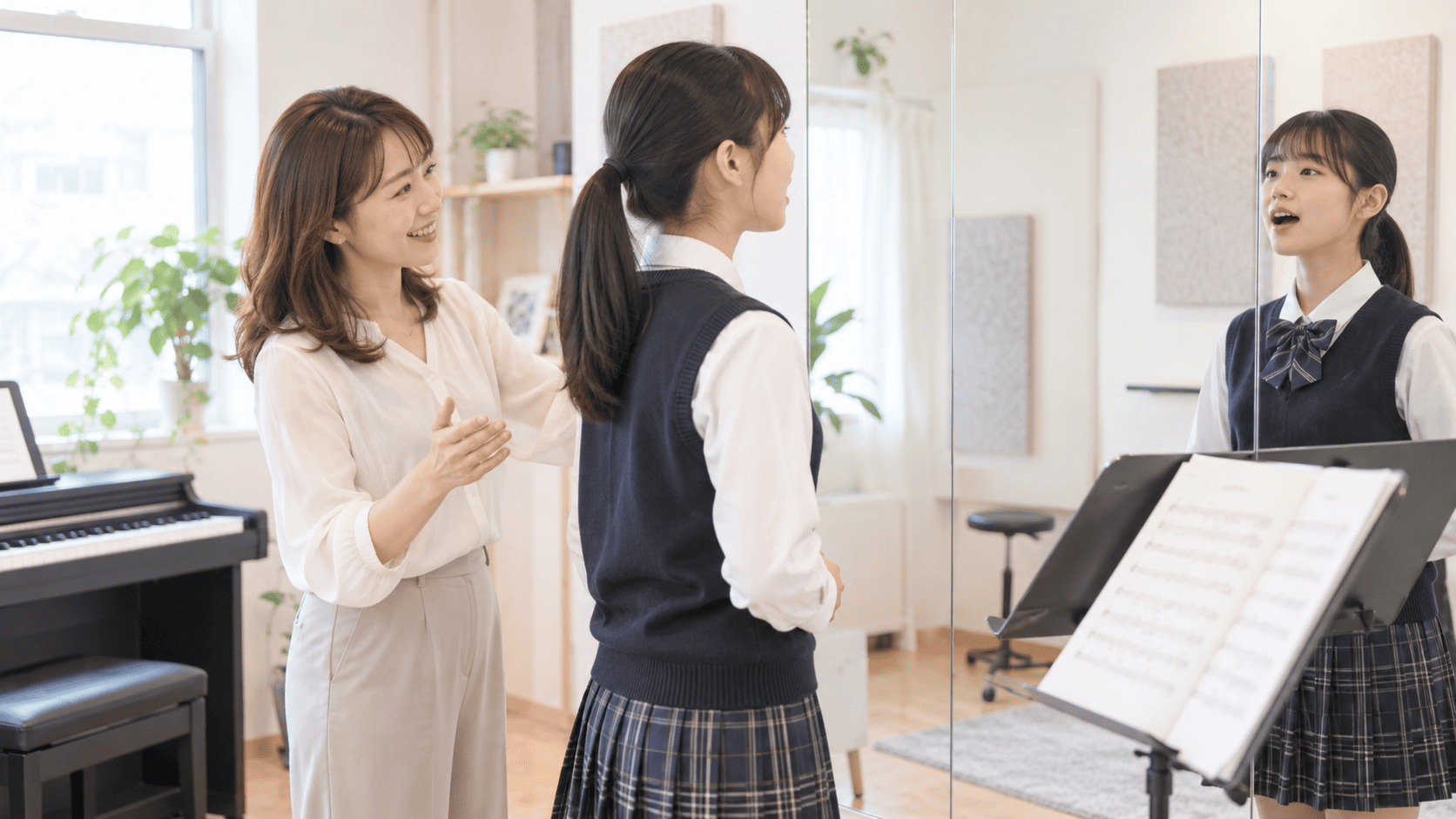 【所沢】高音が出にくい中学生へ｜姿勢と顎の位置を整えたボイトレ事例