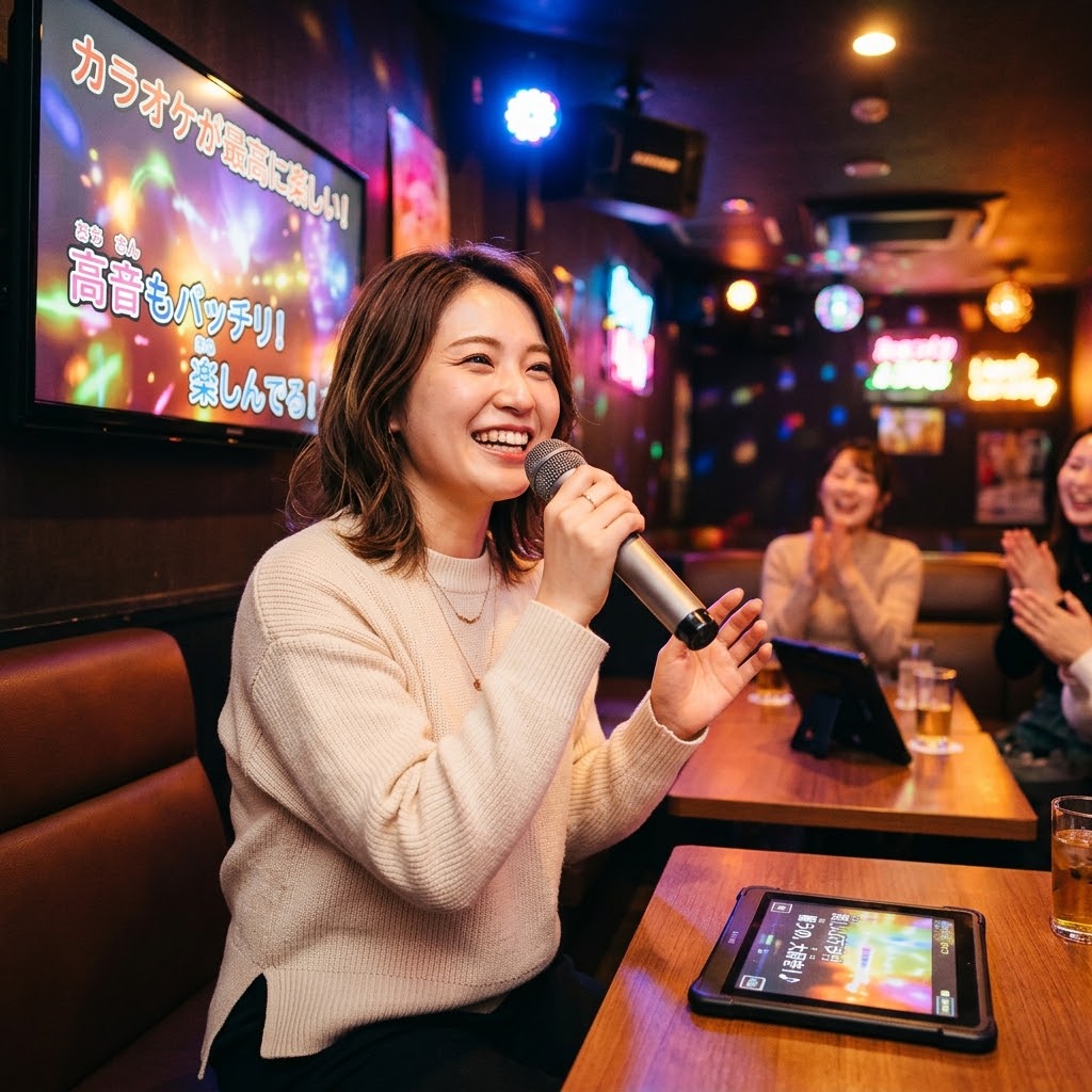 「高音が出ない…」から「カラオケが最高に楽しい！」へ変身した生徒様のお話