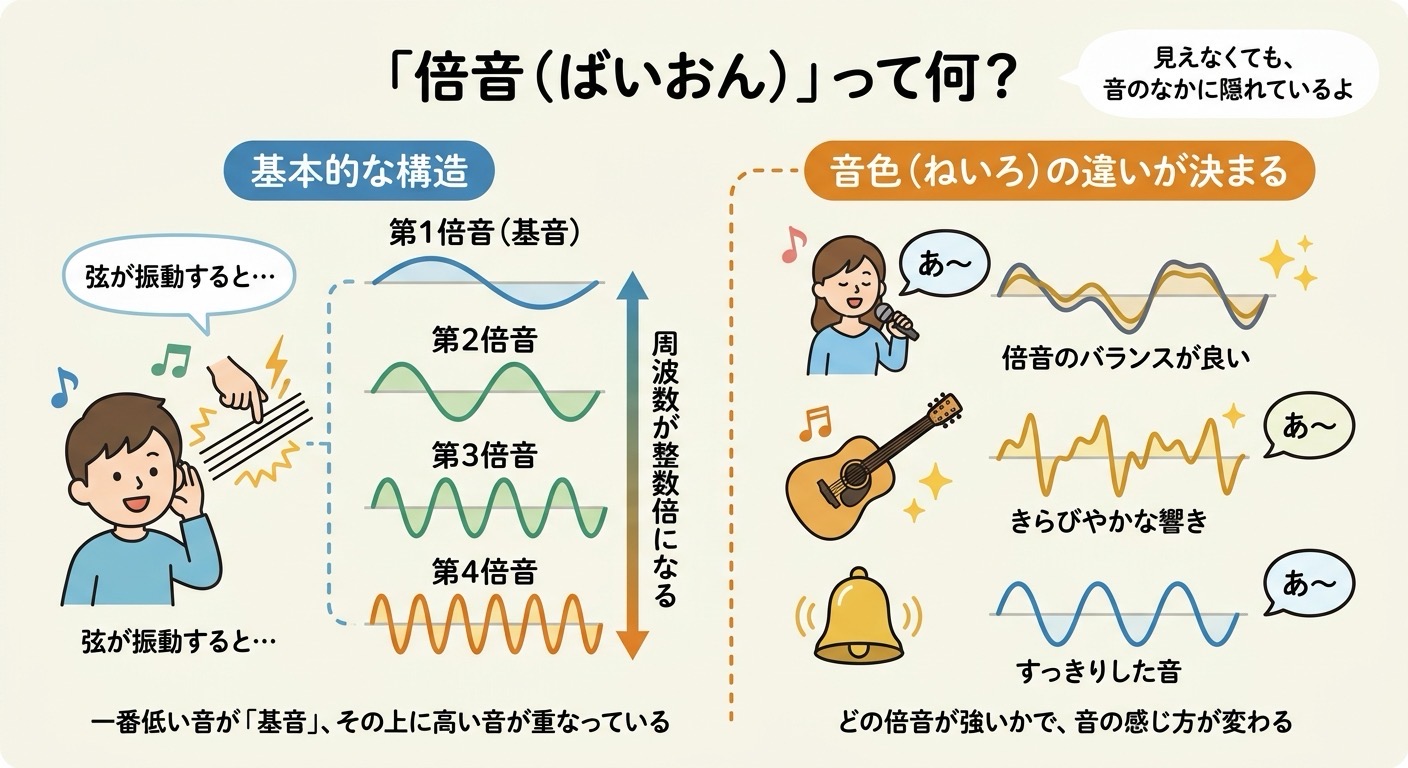 【東京・武蔵小金井でレッスンが受けれる】～倍音が得れると世界が広がる～