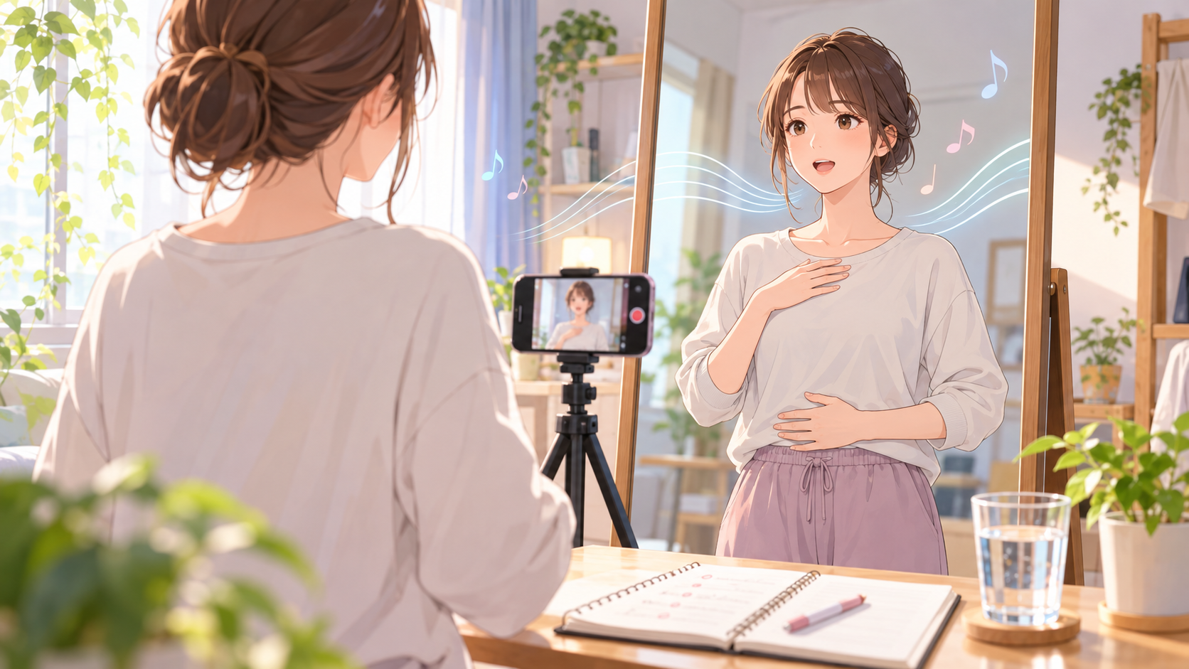 声が通らない人へ|語尾まで息を残して話す