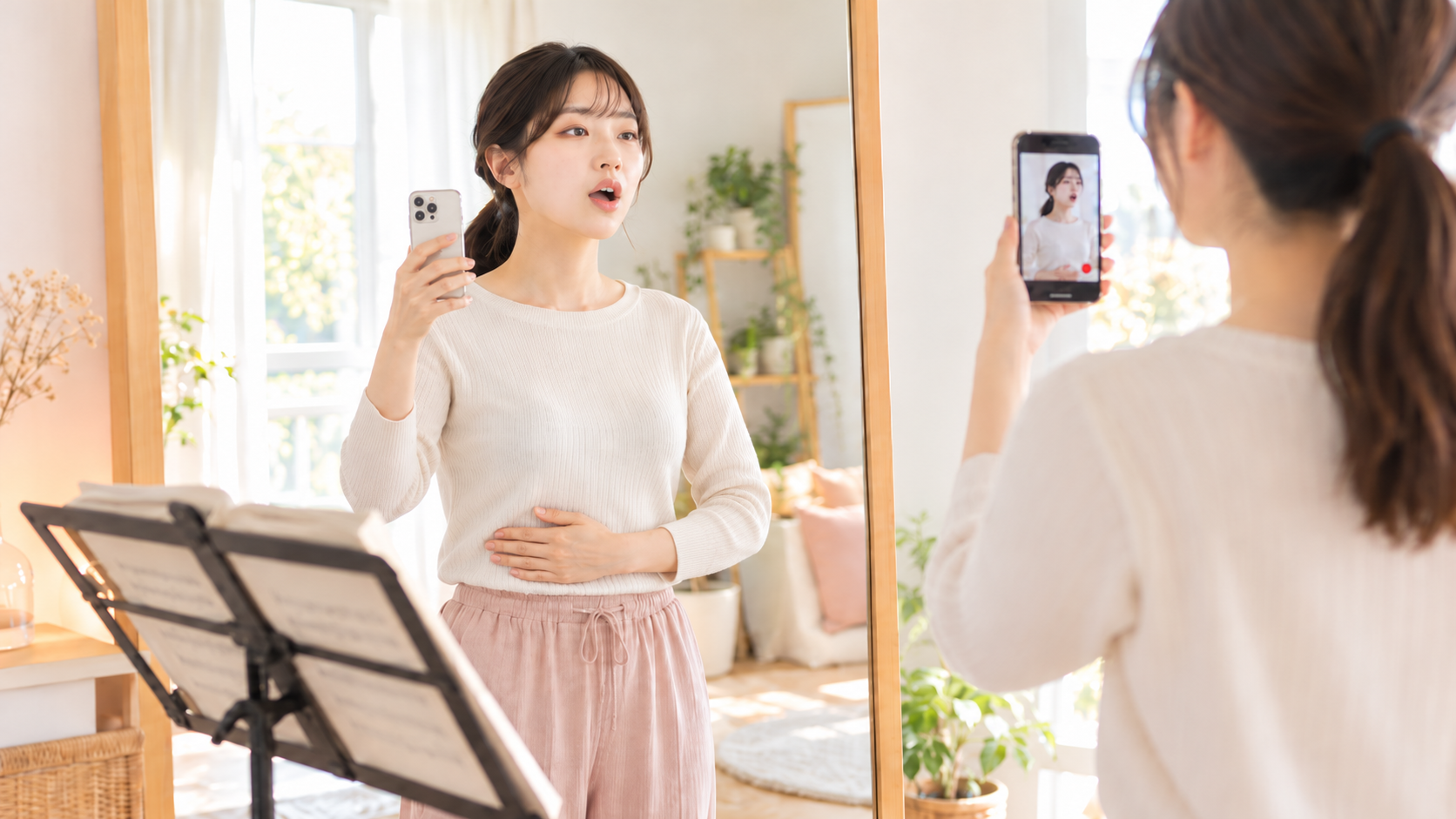 息が続かない人へ|歌う前にブレス位置を決める