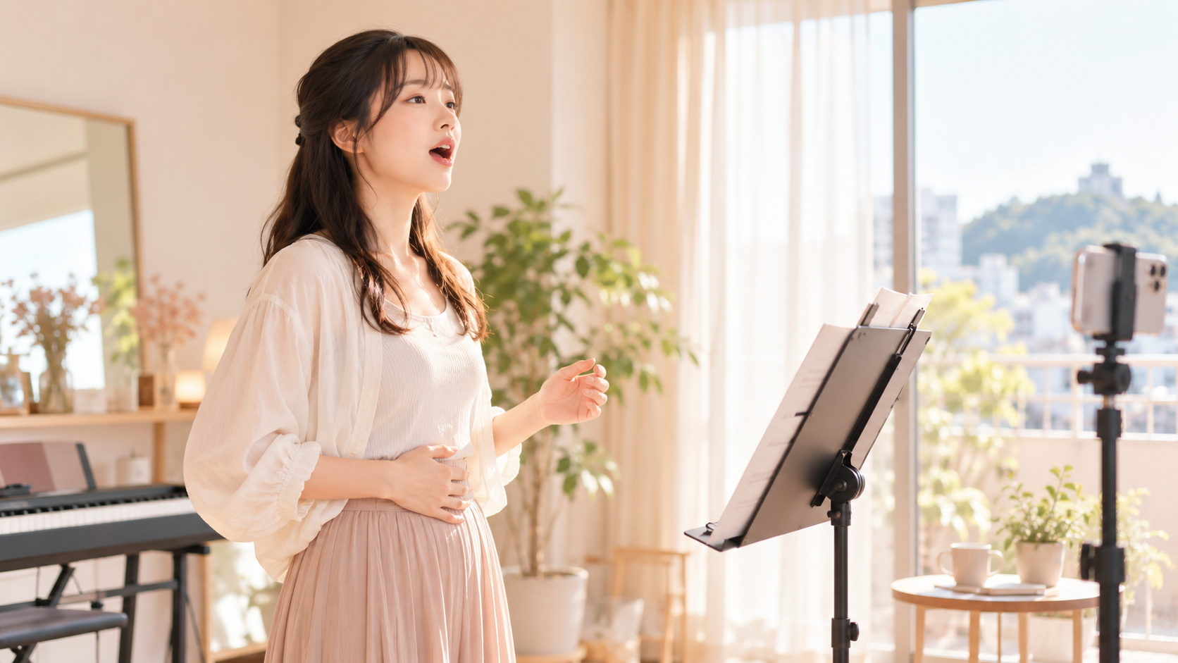 息が続かない人へ|よくある失敗|大きく吸いすぎて肩や胸を固める